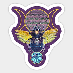 Scarab Ritual Sticker